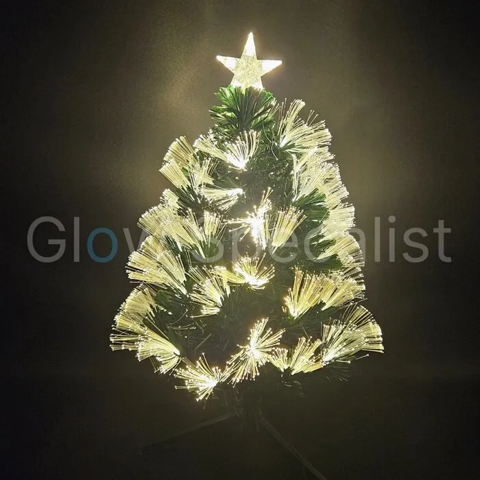 FIBER KERSTBOOM - 60 CM - WARM WIT - 8 LICHTFUNCTIES