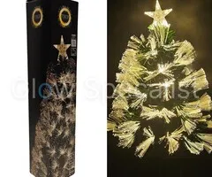 FIBER CHRISTMAS TREE - 60 CM - WARM WHITE - 8 LIGHT FUNCTIONS
