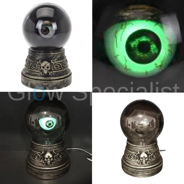 HALLOWEEN MAGIC SPHERE - EYE - WITH LIGHT AND SOUND