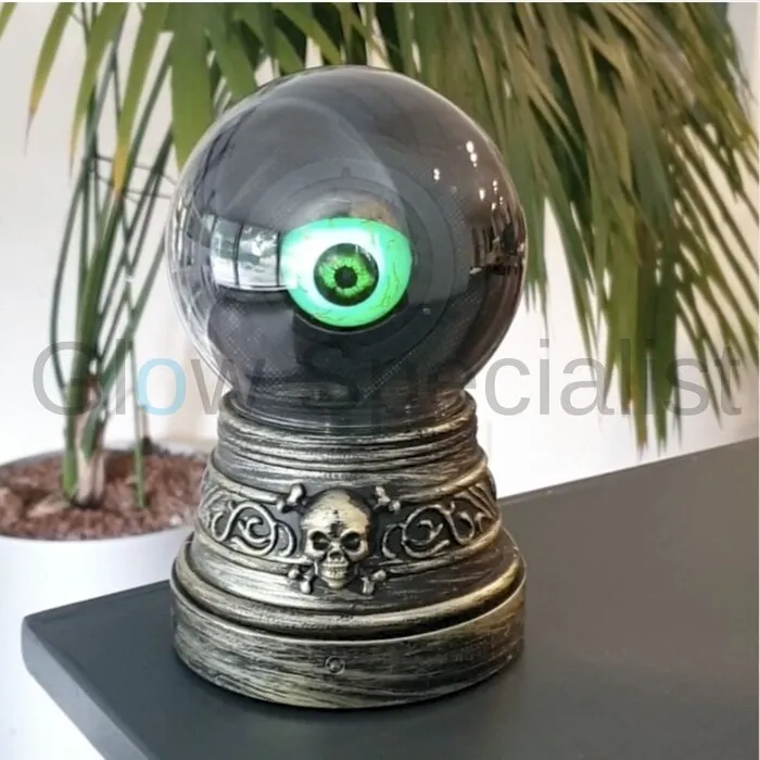HALLOWEEN MAGIC SPHERE - EYE - WITH LIGHT AND SOUND