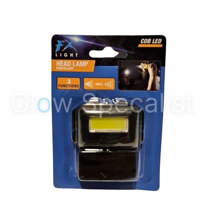 COB LED HOOFDLAMP - MET 3 FUNCTIES