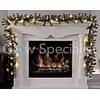 LED GUIRLANDE - 270 CM - 30 LED - WARM WIT - MET TIMER