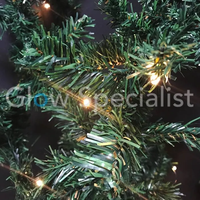 LED GUIRLANDE - 270 CM - 30 LED - WARM WIT - MET TIMER