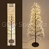 LED ILLUMINATED TREE - WARM WHITE - 600 LED - 100 CM - IP44