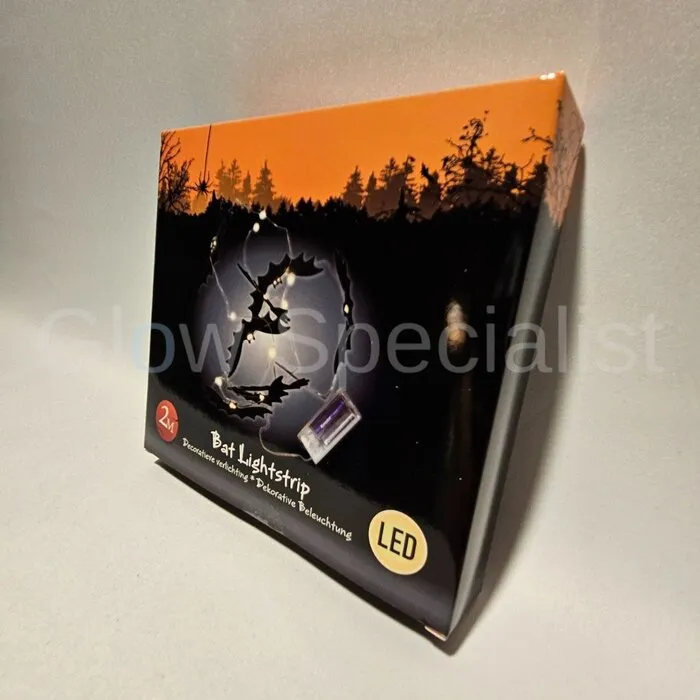 HALLOWEEN BAT LIGHTSTRIP -  2M - 16 LED