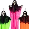 UV HALLOWEEN FIGURE - SKELETON - NEON COLOR - 90 CM
