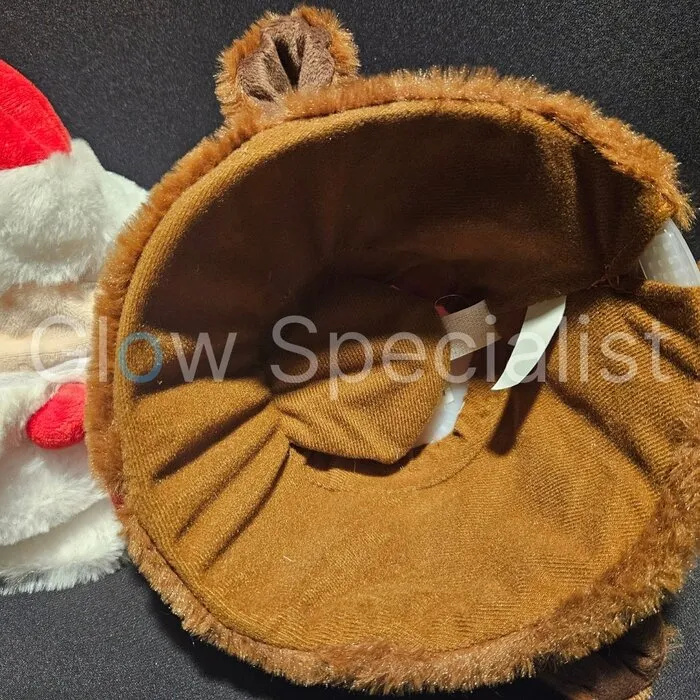 MUSICAL SANTA HAT - PLUSH - WITH SOUND AND MOVEMENT