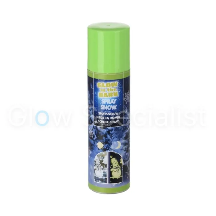 SPRAY SNOW - GLOW IN THE DARK - UV - 150 ML