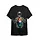 ASTRO ZIPP - BLACKLIGHT T-SHIRT - BLACK WITH NEON PRINT