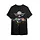 MASTER DJ - BLACKLIGHT T-SHIRT - BLACK WITH NEON PRINT