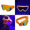 SKIBRIL - FEEST - UV / BLACKLIGHT - NEON ORANJE