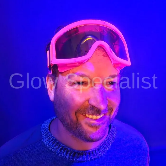 SKIBRIL - FEEST - UV / BLACKLIGHT - NEON ROZE