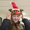 MUSICAL SANTA HAT - PLUSH - WITH SOUND AND MOVEMENT