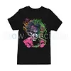 WHY SO SERIOUS? - BLACKLIGHT T-SHIRT - BLACK WITH NEON PRINT