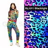 NEON TRACK SUIT LEOPARD - UV / BLACKLIGHT - LADIES - 2-PIECE