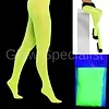 NEON PANTY - UV / BLACKLIGHT - 40 DEN - GROEN