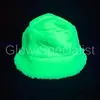 FUR BUCKET HAT - NEON GREEN - UV / BLACKLIGHT