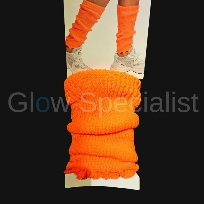 NEON LEG WARMERS - UV / BLACKLIGHT -  37 CM