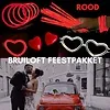 BRUILOFT FEESTPAKKET - ROOD