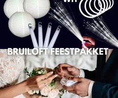 Glow Specialist BRUILOFT FEESTPAKKET - WIT - LAMPIONNEN