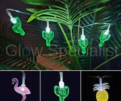 LED LAMPJES -  DECORATIE - 10 LEDS - WIT - 120 CM