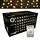 CURTAIN LIGHTING - 240 LEDS - 6 M - WARM WHITE - IP44 - REMOTE CONTROL