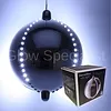 GROTE KERSTBAL MET LED - 15 CM - TIMER - ZILVER