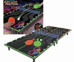 ARCADE TABLE TENNIS TABLE WITH LED - ARCADE - 100 X 50 CM