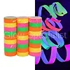 NEON STREAMERS - UV / BLACKLIGHT - PAPER - 3 ROLLS
