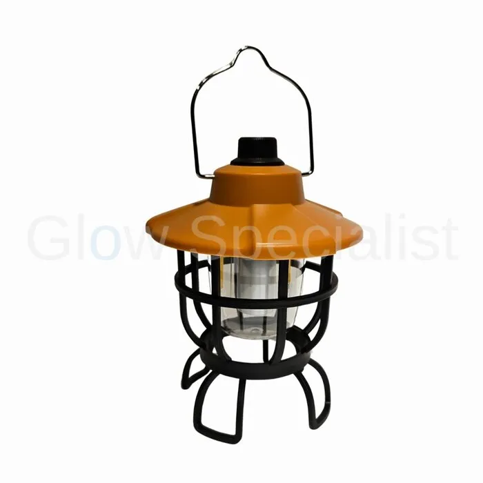 CAMPING LAMP - LED - RECHARGEABLE - DIMMABLE - BLACK, BROWN OR GREEN