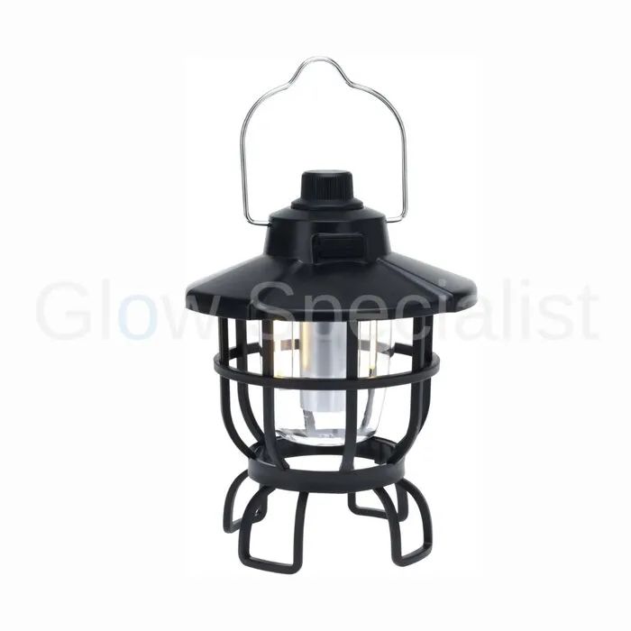 CAMPING LAMP - LED - RECHARGEABLE - DIMMABLE - BLACK, BROWN OR GREEN