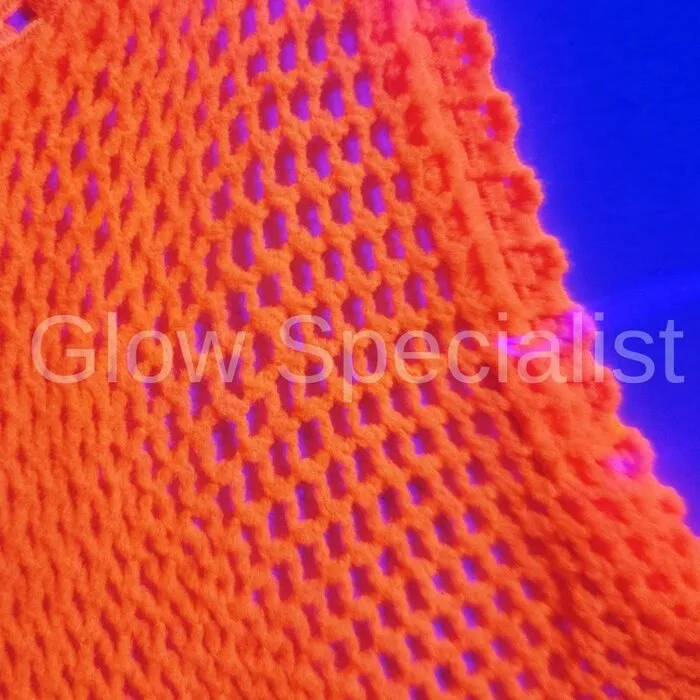 UV / BLACKLIGHT NEON LADY NET SINGLET