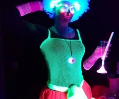 UV / BLACKLIGHT NEON NET DAMESTOP