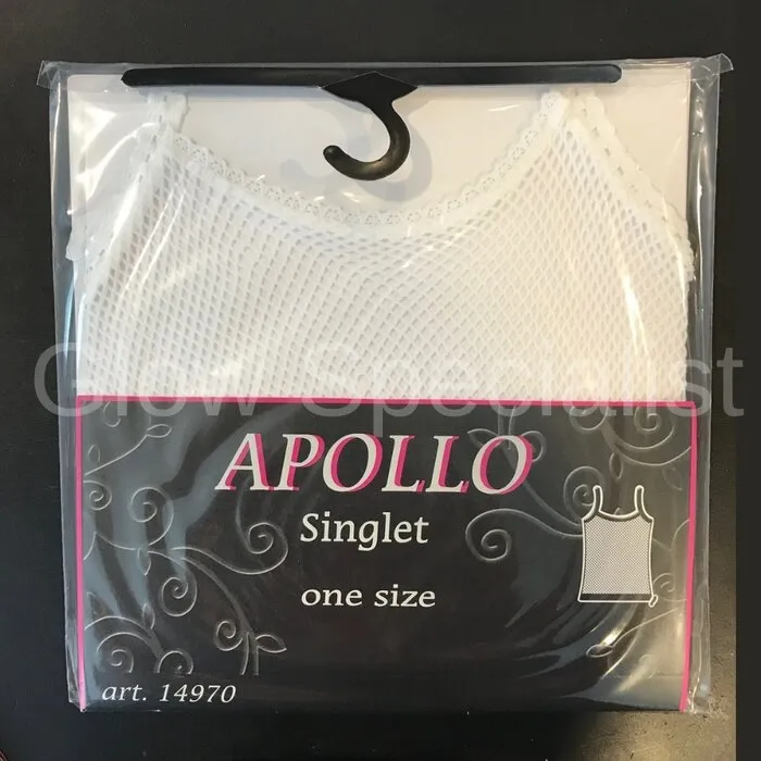 UV / BLACKLIGHT NEON LADY NET SINGLET