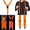 Glow Specialist UV / BLACKLIGHT NEON BRACES - YELLOW, GREEN, PINK OR ORANGE