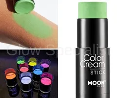 Moon COLOR CREAM STICK - UV / BLACKLIGHT - NEON GROEN