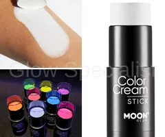 Moon COLOR CREAM STICK - UV / BLACKLIGHT - WHITE