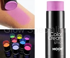 Moon COLOR CREAM STICK - UV / BLACKLIGHT - NEON PAARS