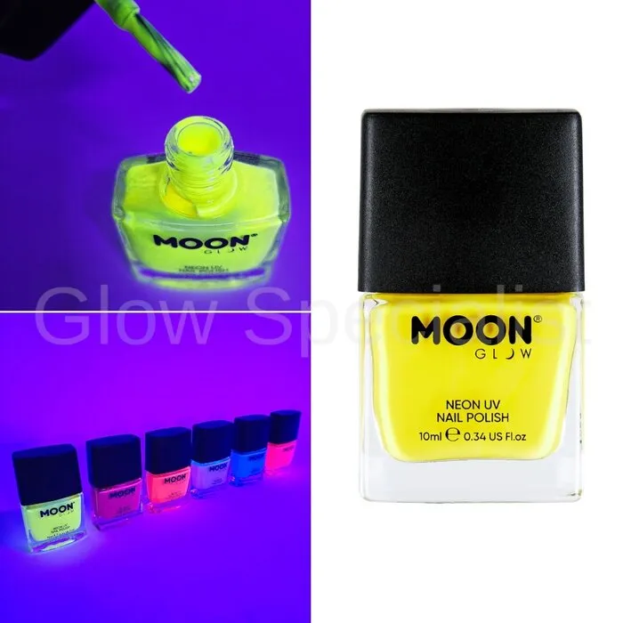 Moon NAGELLAK - UV / BLACKLIGHT - NEON - 10 ML - MOON