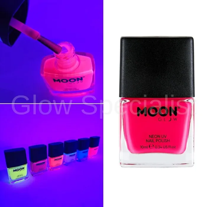 Moon NAIL POLISH - UV / BLACKLIGHT - NEON - 10 ML - MOON