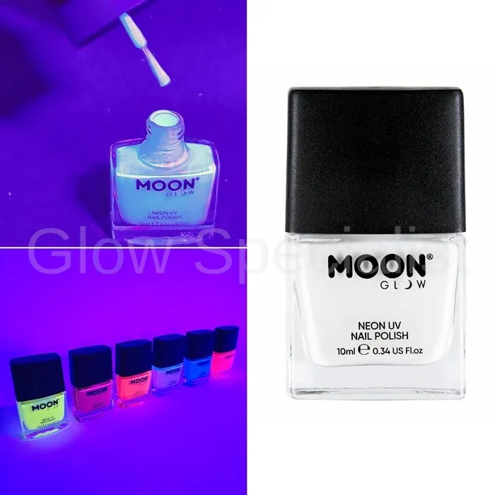 Moon NAIL POLISH - UV / BLACKLIGHT - NEON - 10 ML - MOON