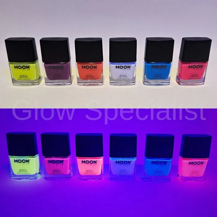 Moon NAGELLAK - UV / BLACKLIGHT - NEON - 10 ML - MOON