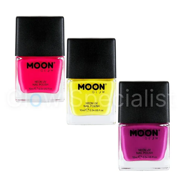 Moon NAGELLAK - UV / BLACKLIGHT - NEON - 10 ML - MOON
