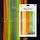 FEEST GORDIJN - NEON MULTICOLOR  - UV / BLACKLIGHT