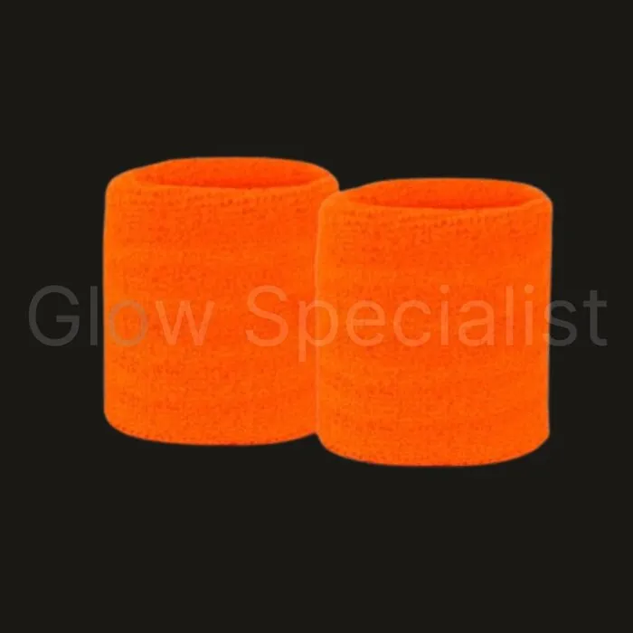 Glow Specialist UV NEON POLSBANDJES - SET VAN 2 - ORANJE