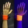 Glow Specialist UV NEON WRISTBANDS - SET OF 2 PCS - ORANGE