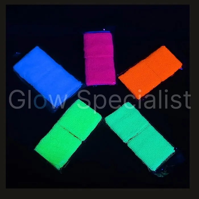Glow Specialist UV NEON WRISTBANDS - SET OF 2 PCS
