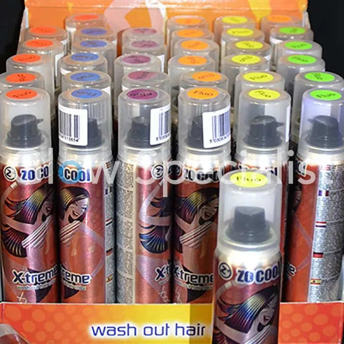 BLACKLIGHT NEON HAARSPRAY X-TREME COLOR