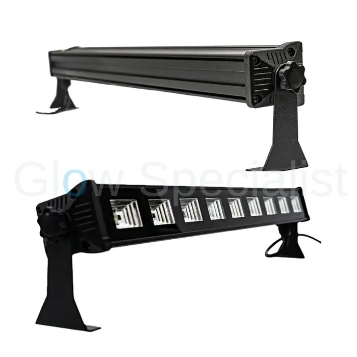 Glow Specialist LED UV Bar – 9×3W (27W) – Blacklight Fixture