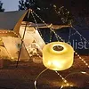ROLLER LIGHT STRING - CAMPING LAMP - RECHARGEABLE - 10 M